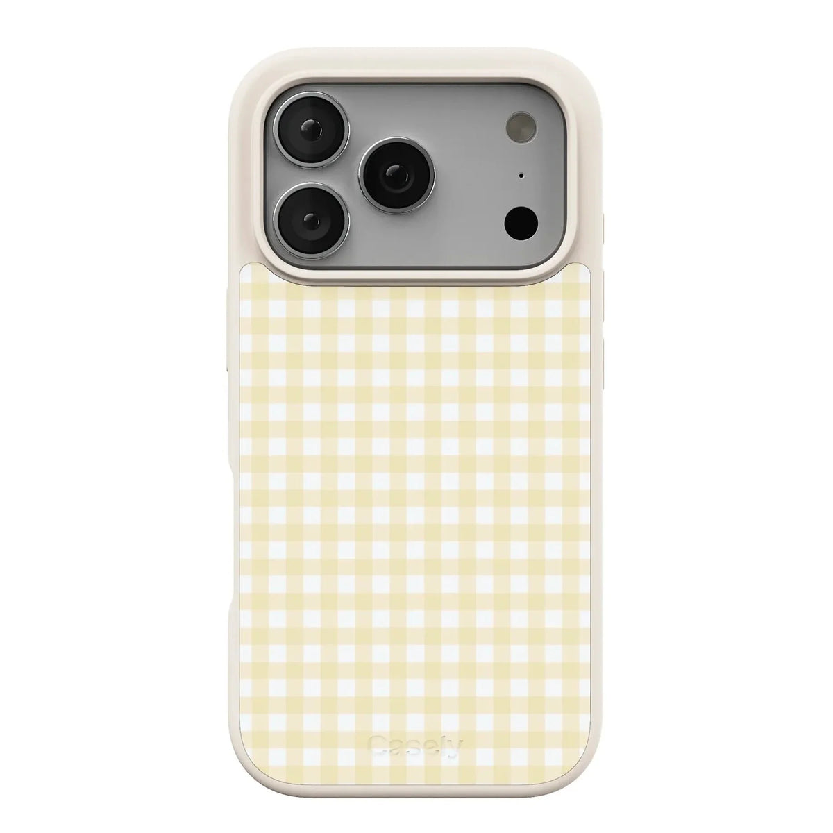 Pastel Picnic | Yellow Gingham Case