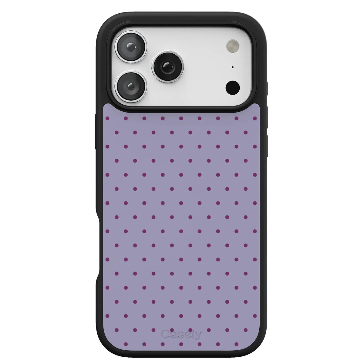 On the Dot | Purple & Plum Polka Dot Case