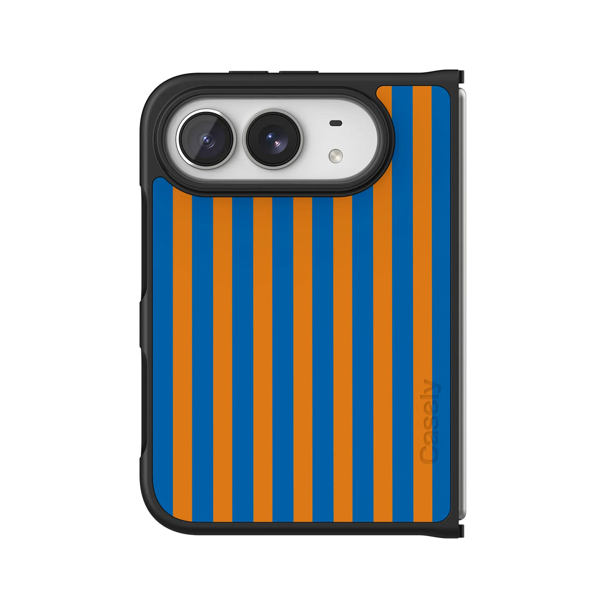 Go New York | Blue & Orange Stripes Case
