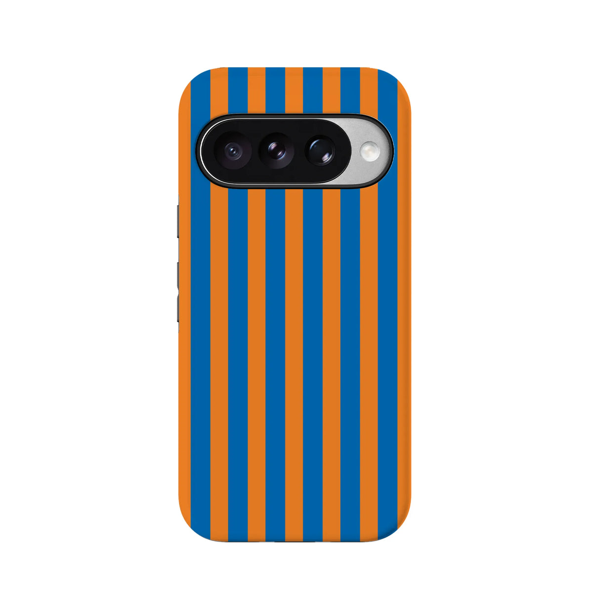 Go New York | Blue & Orange Stripes Case