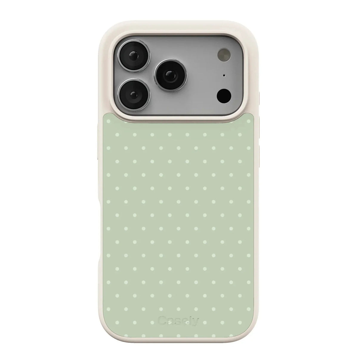 On the Dot | Green Polka Dot Case