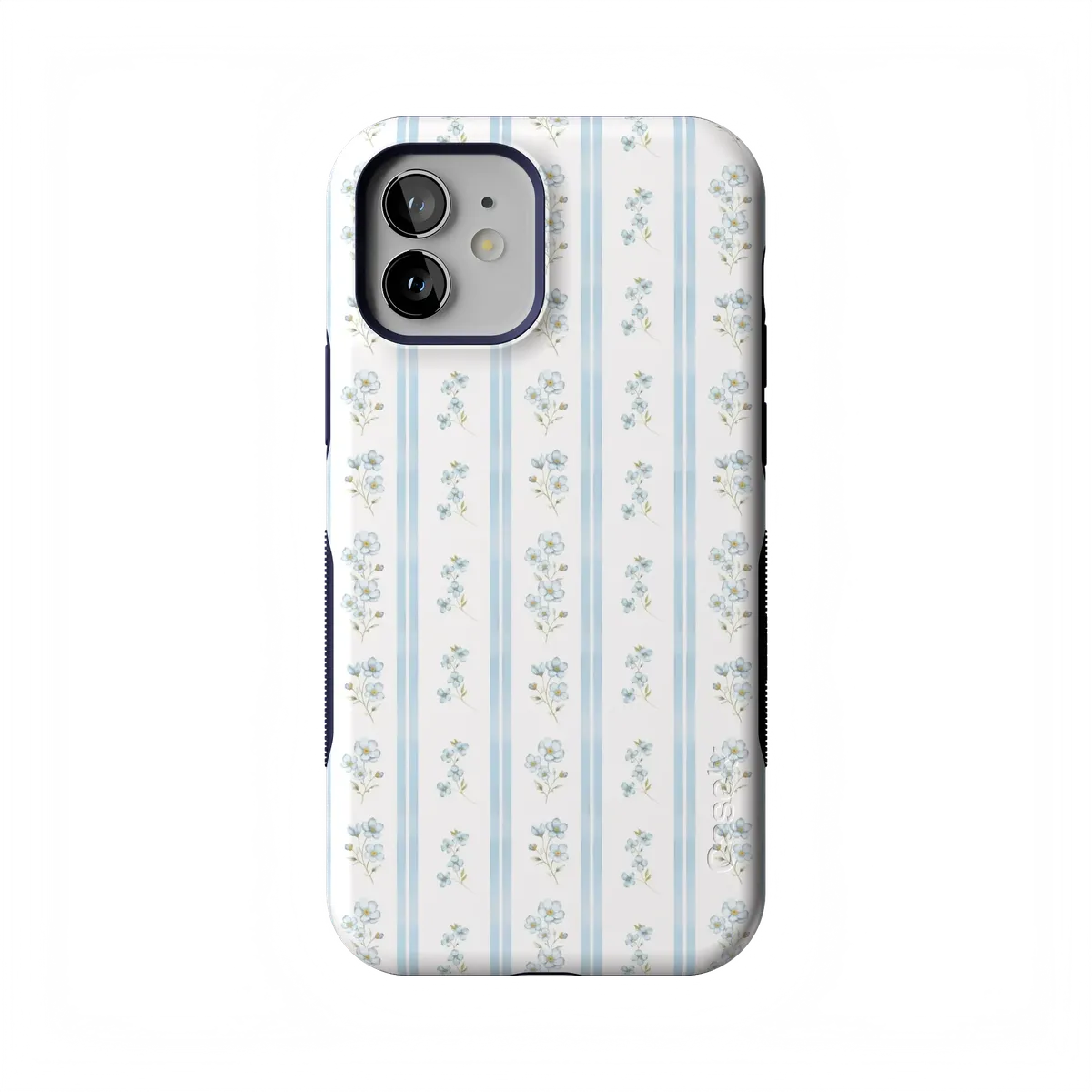Cottage Stripe | Blue Floral Case