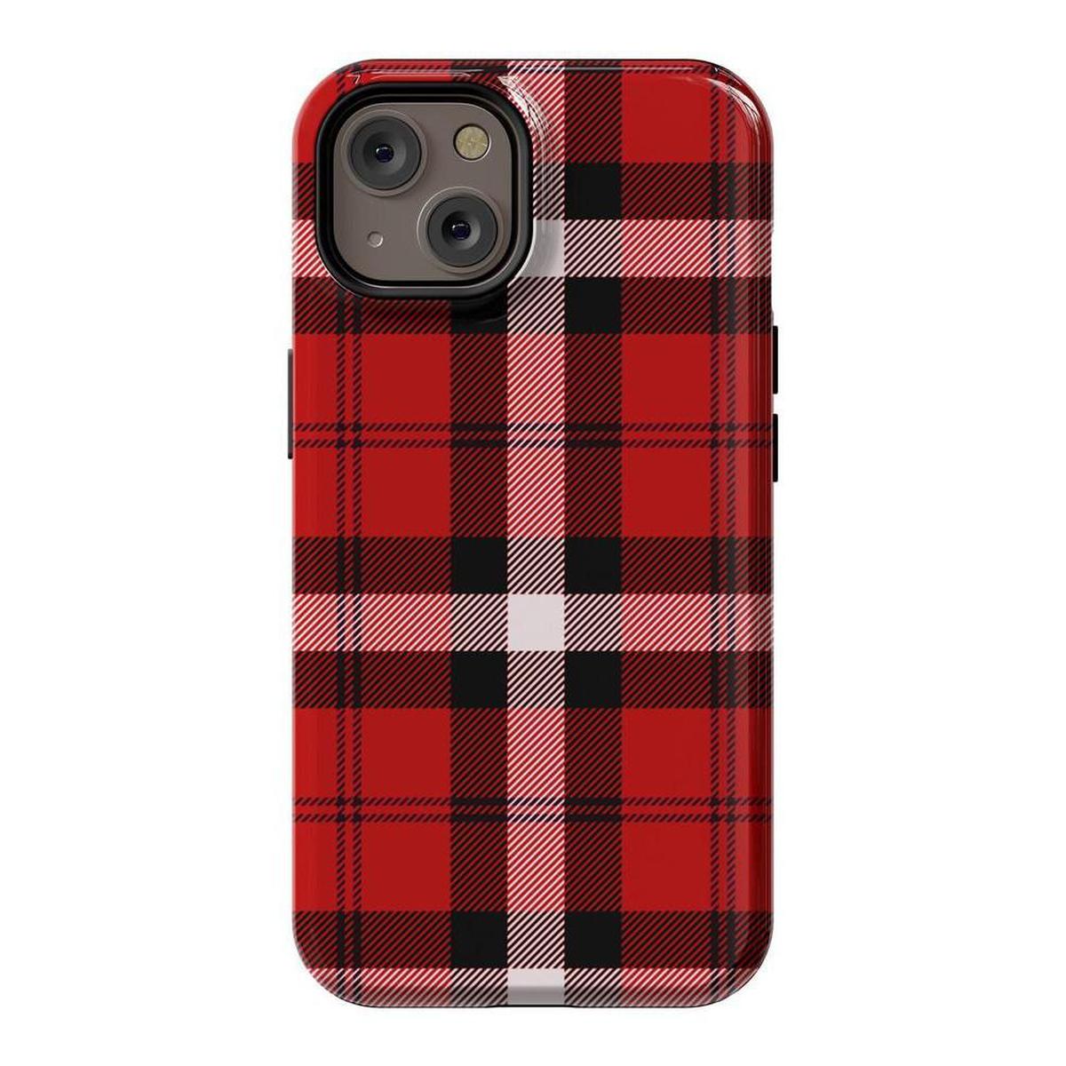 As if! | Red Plaid Case