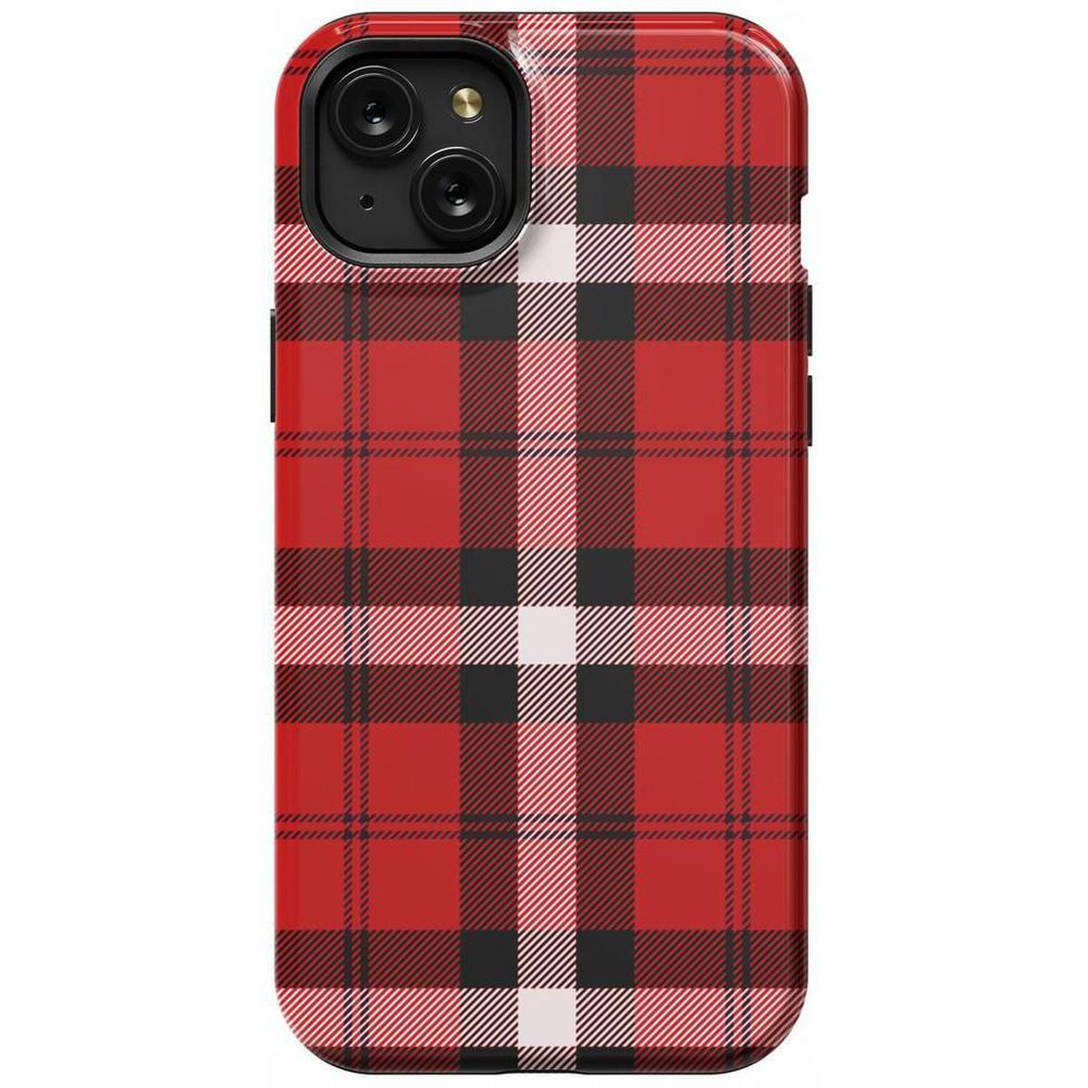 As if! | Red Plaid Case
