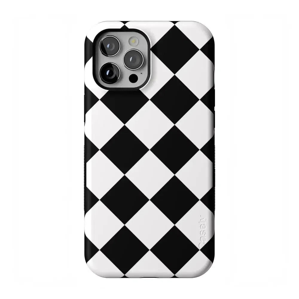 Black Checkerboard | High Contrast Design Case