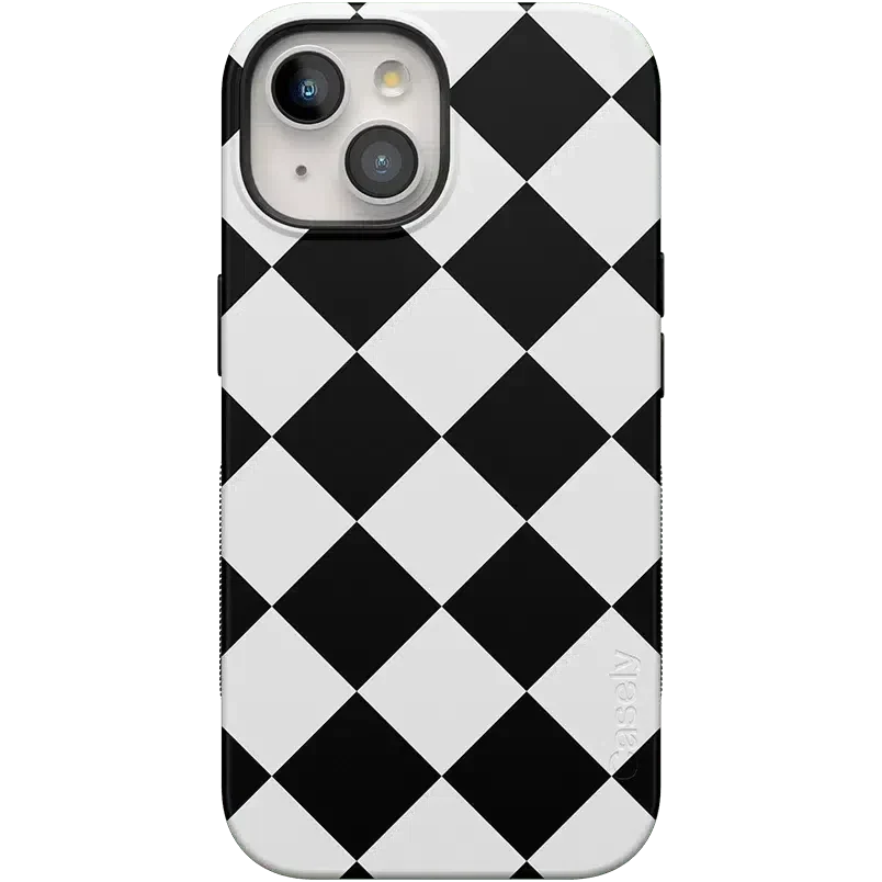 Black Checkerboard | High Contrast Design Case