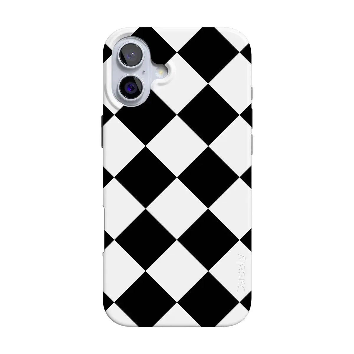 Black Checkerboard | High Contrast Design Case