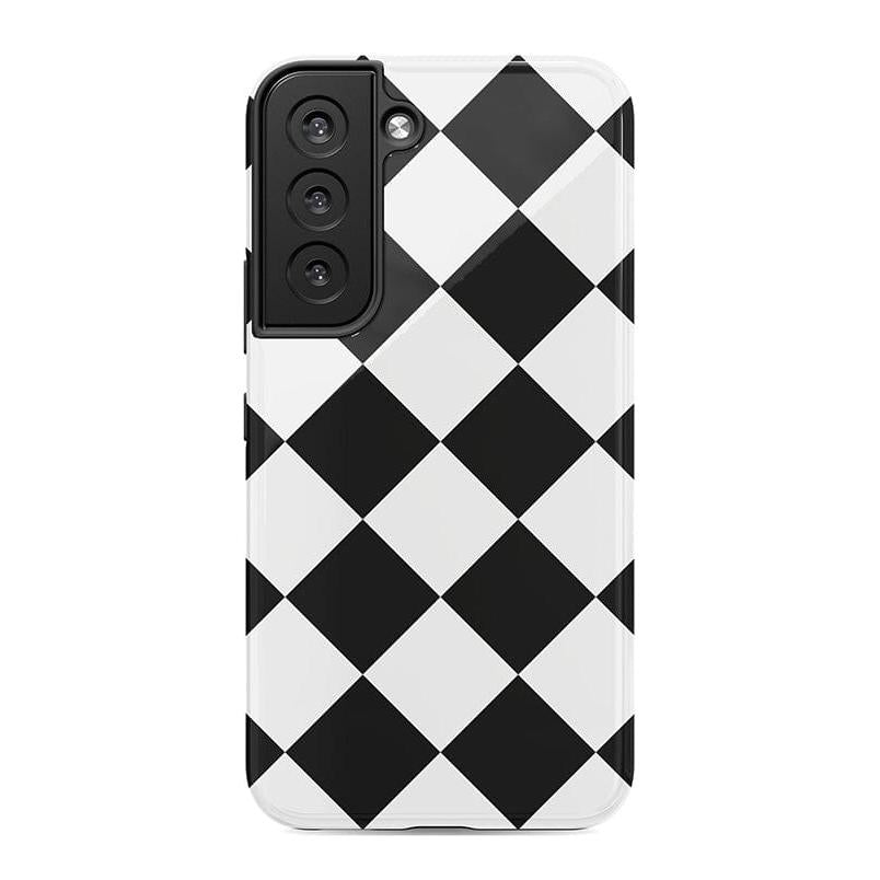 Black Checkerboard | High Contrast Design Case