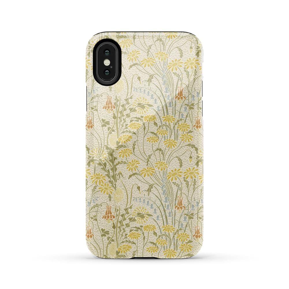 Boho Blooms | Golden Floral Case
