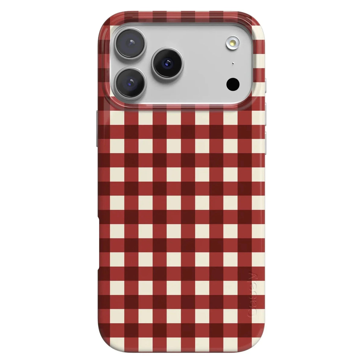 Checked Twice | Red Plaid Case