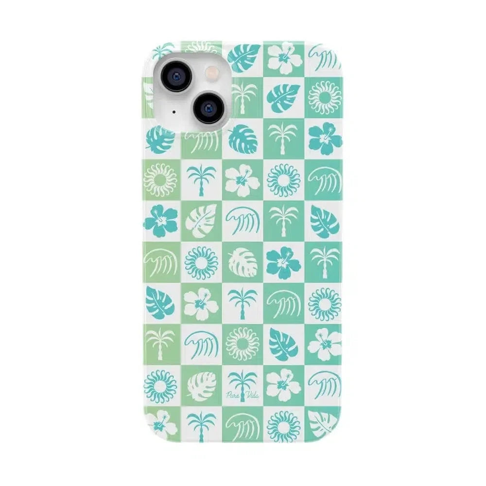 Coastal Checkers | Pura Vida Case