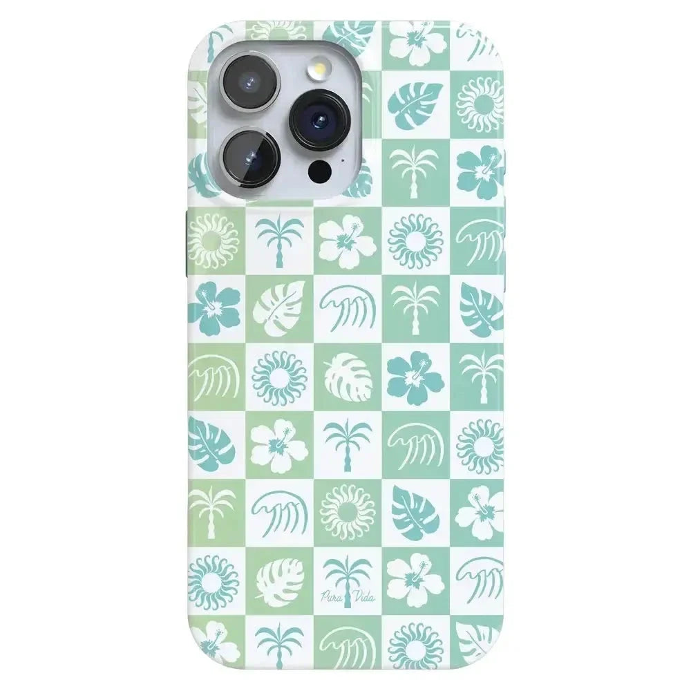 Coastal Checkers | Pura Vida Case