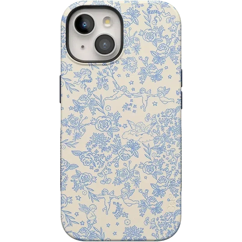 Cupid's Canvas | Periwinkle Floral Case