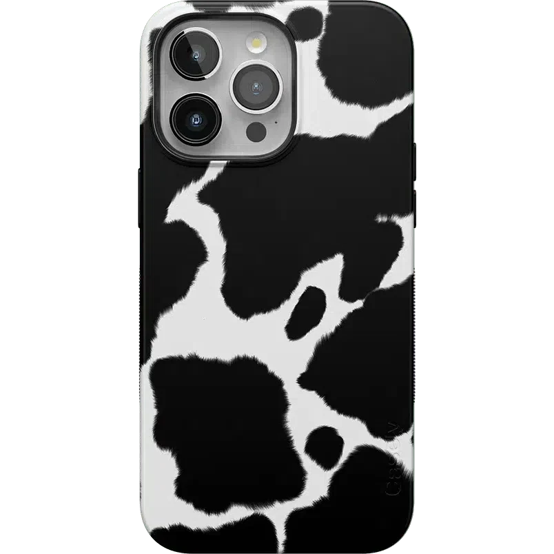 Current MOOd | Cow Print Case