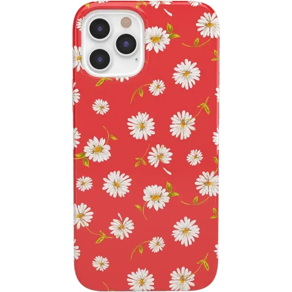 Daisy Daydream | Red Coral Floral Case