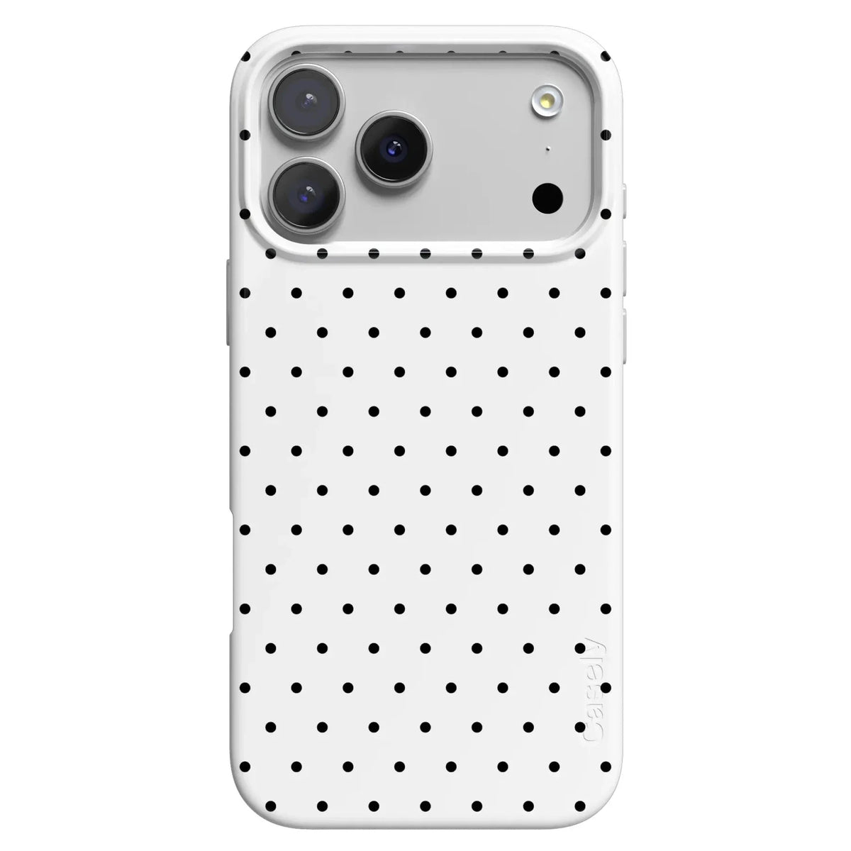 On the Dot | Black Polka Dot Case