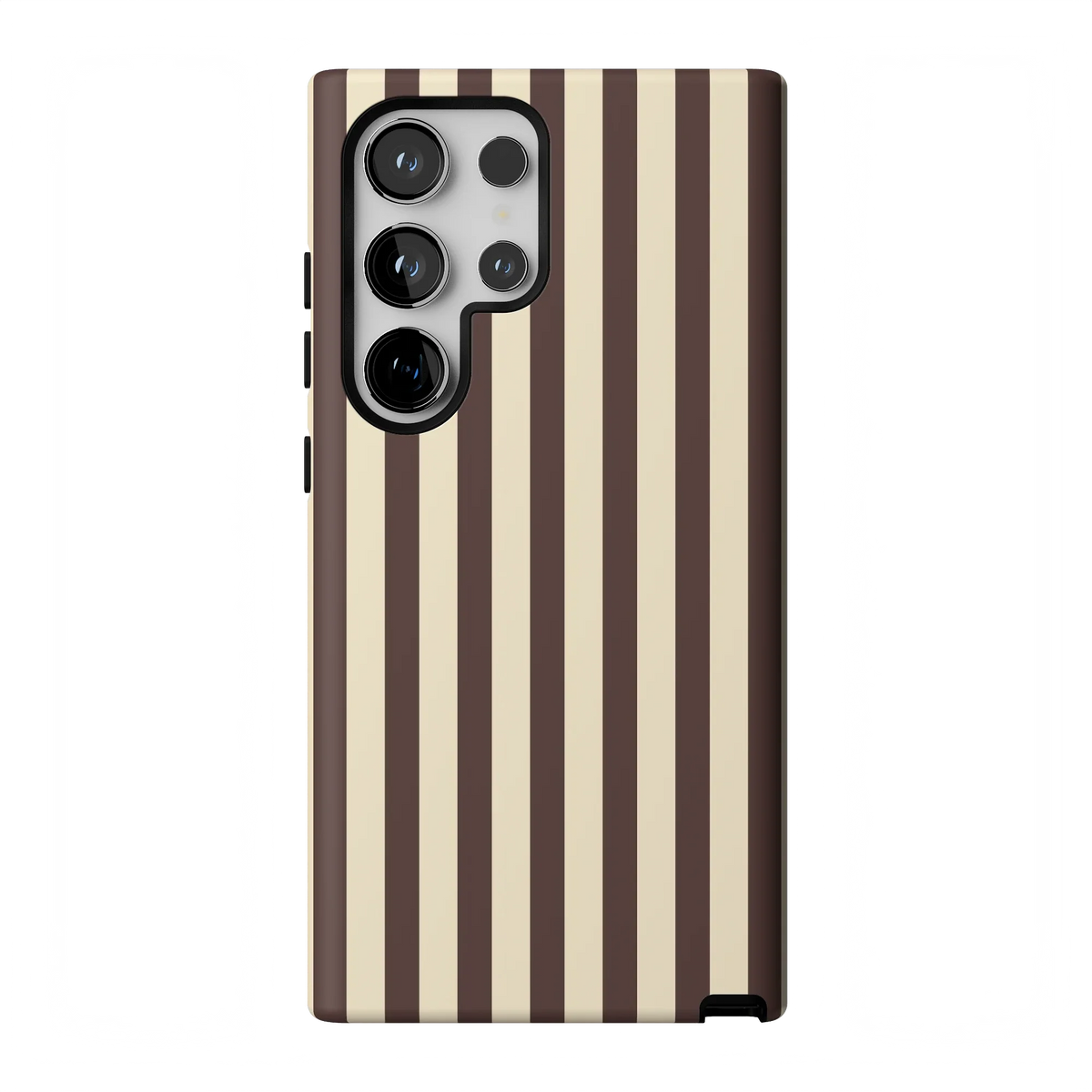 S'more Stripes | Brown Striped Case
