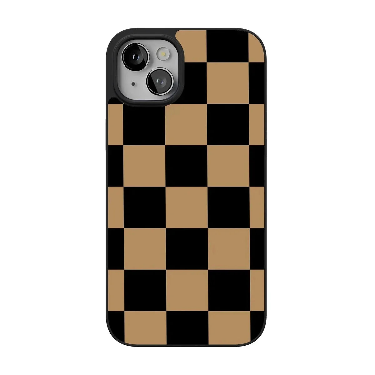 Fit Check | Black & Brown Checkerboard Case