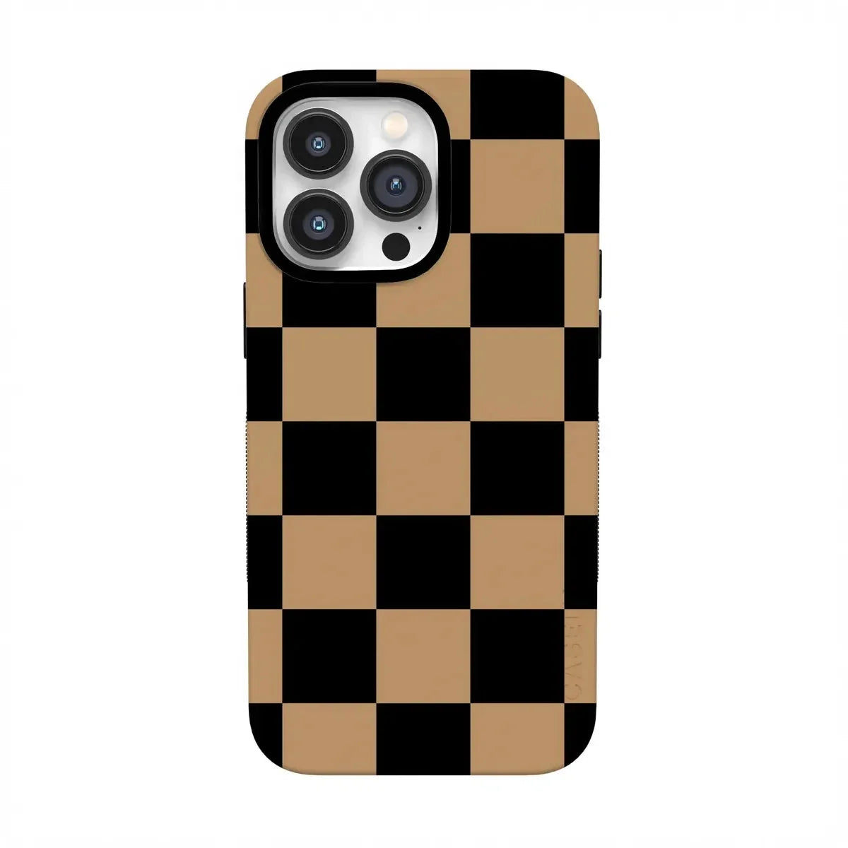 Fit Check | Black & Brown Checkerboard Case