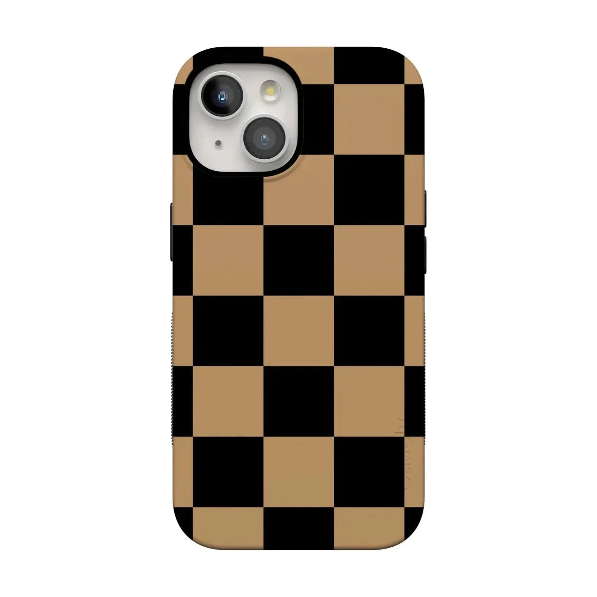 Fit Check | Black & Brown Checkerboard Case