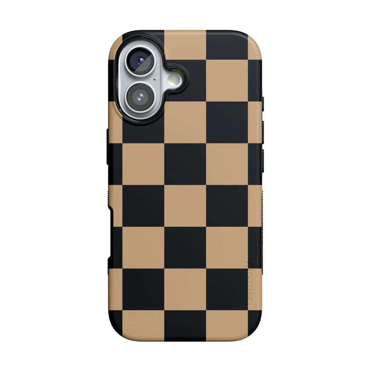 Fit Check | Black & Brown Checkerboard Case
