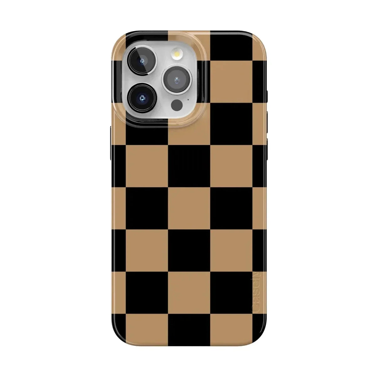 Fit Check | Black & Brown Checkerboard Case