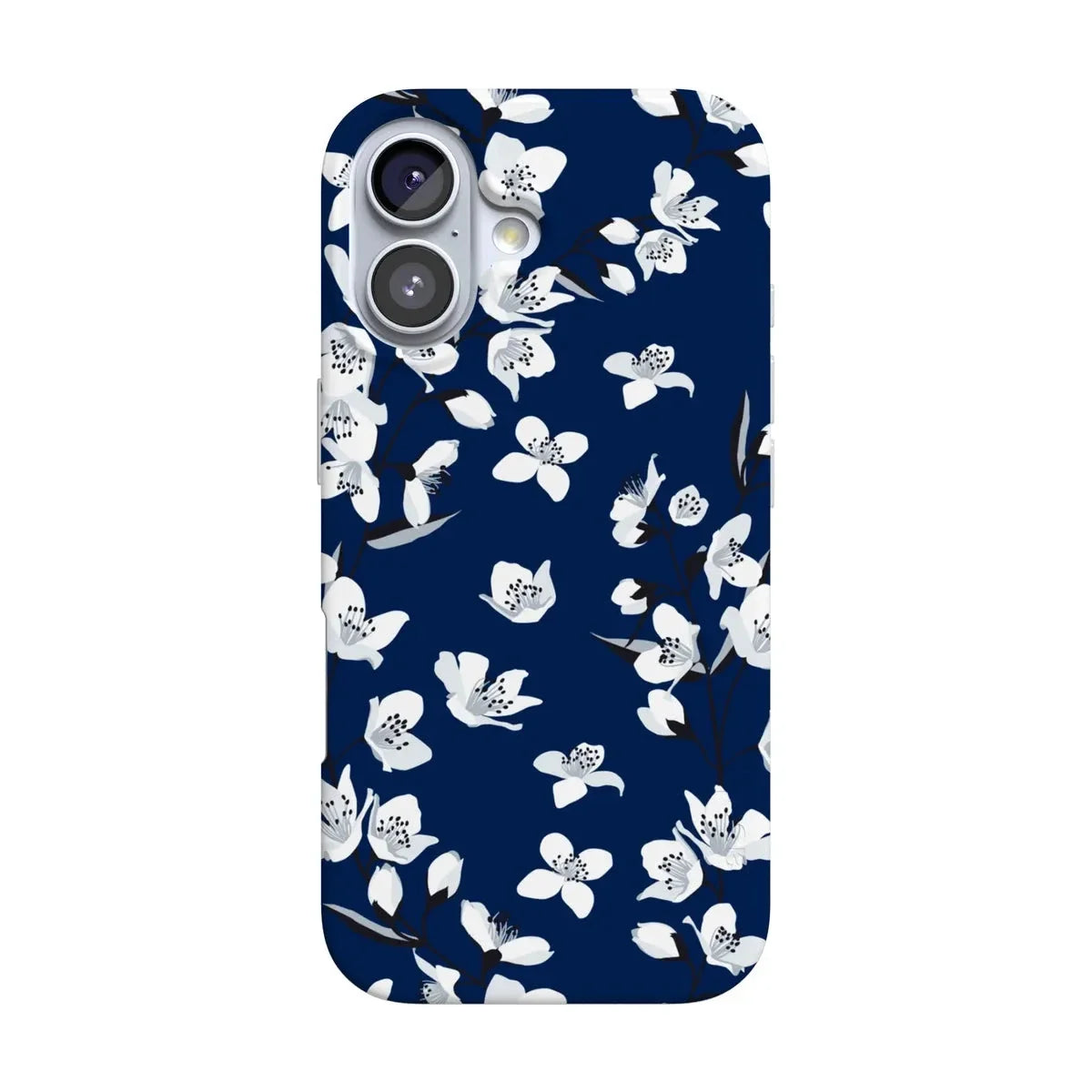 Floral Forest | Navy Cherry Blossom Floral Case