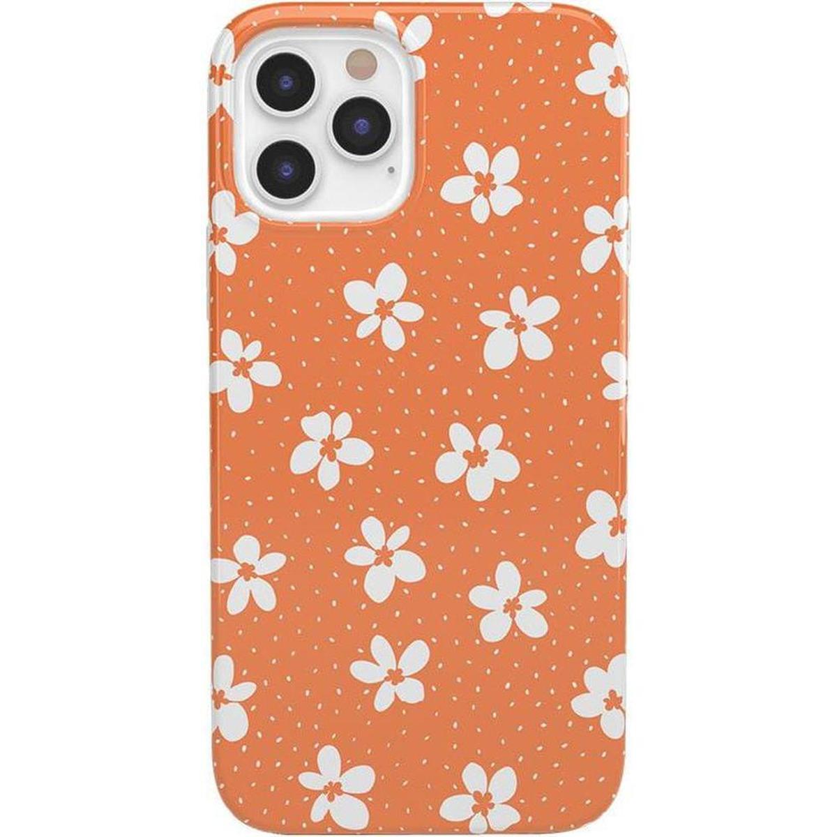 Flower My World | Burnt Orange Floral Case