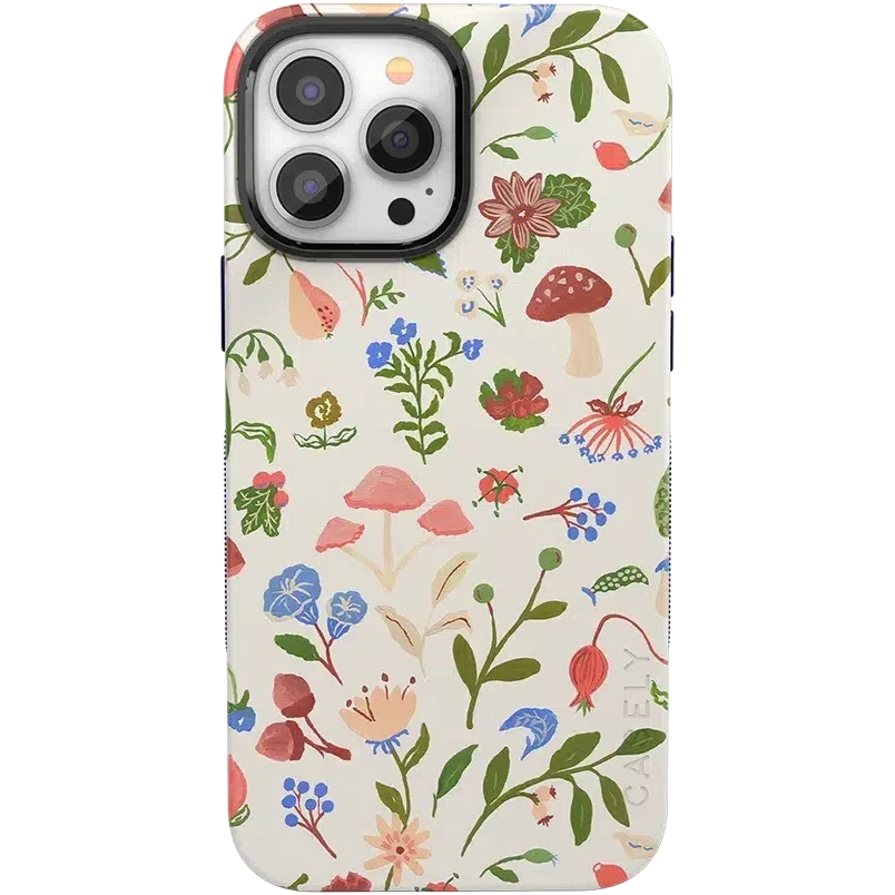 Garden Party | Mushroom Floral Case