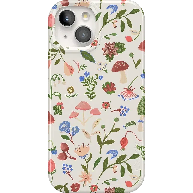 Garden Party | Mushroom Floral Case