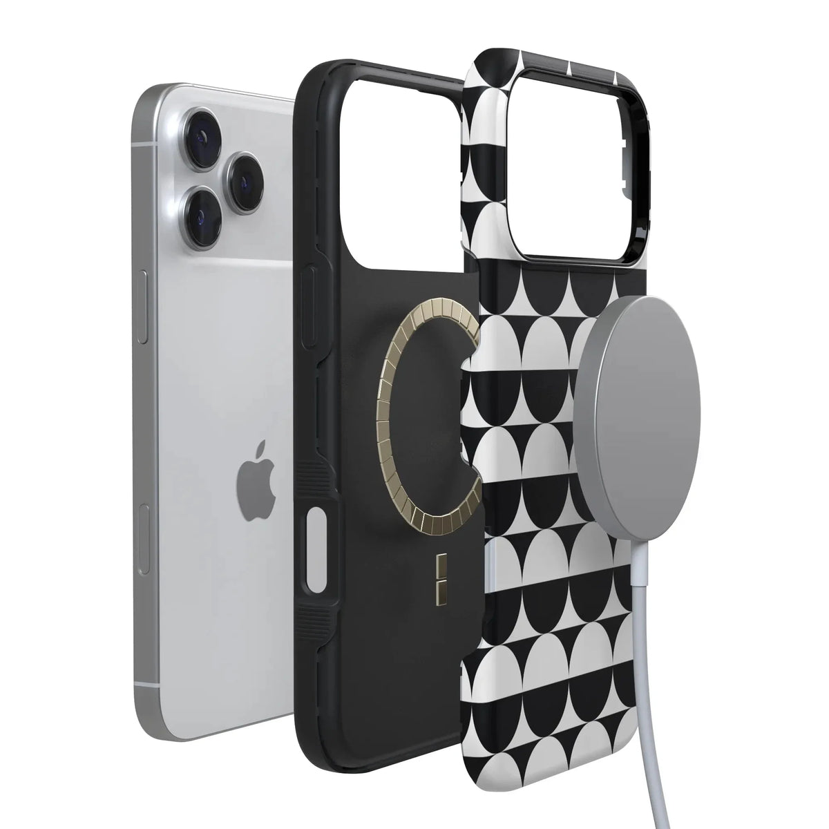 Half Moon | High Contrast Design Case
