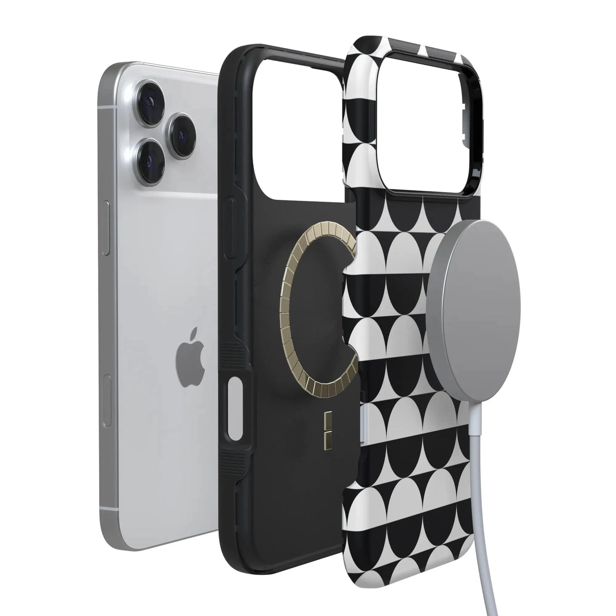 Half Moon | High Contrast Design Case