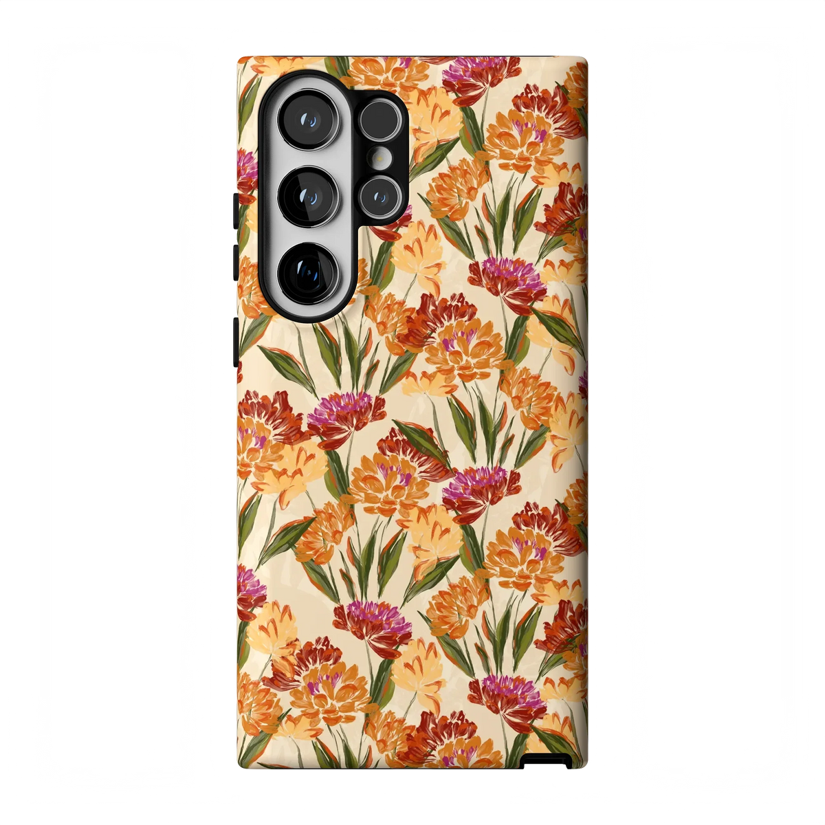 Cottage Blooms | Orange Hydrangeas Case