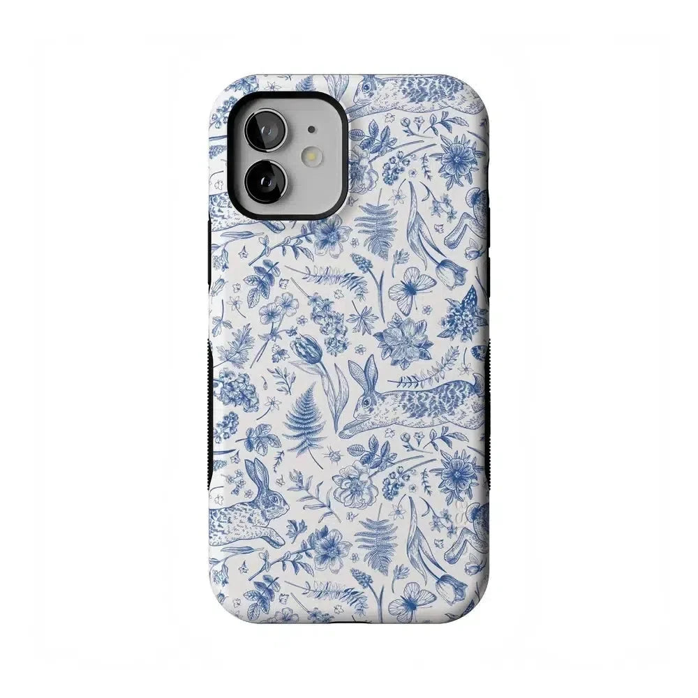 Hop & Bloom | Bunny Toile Case