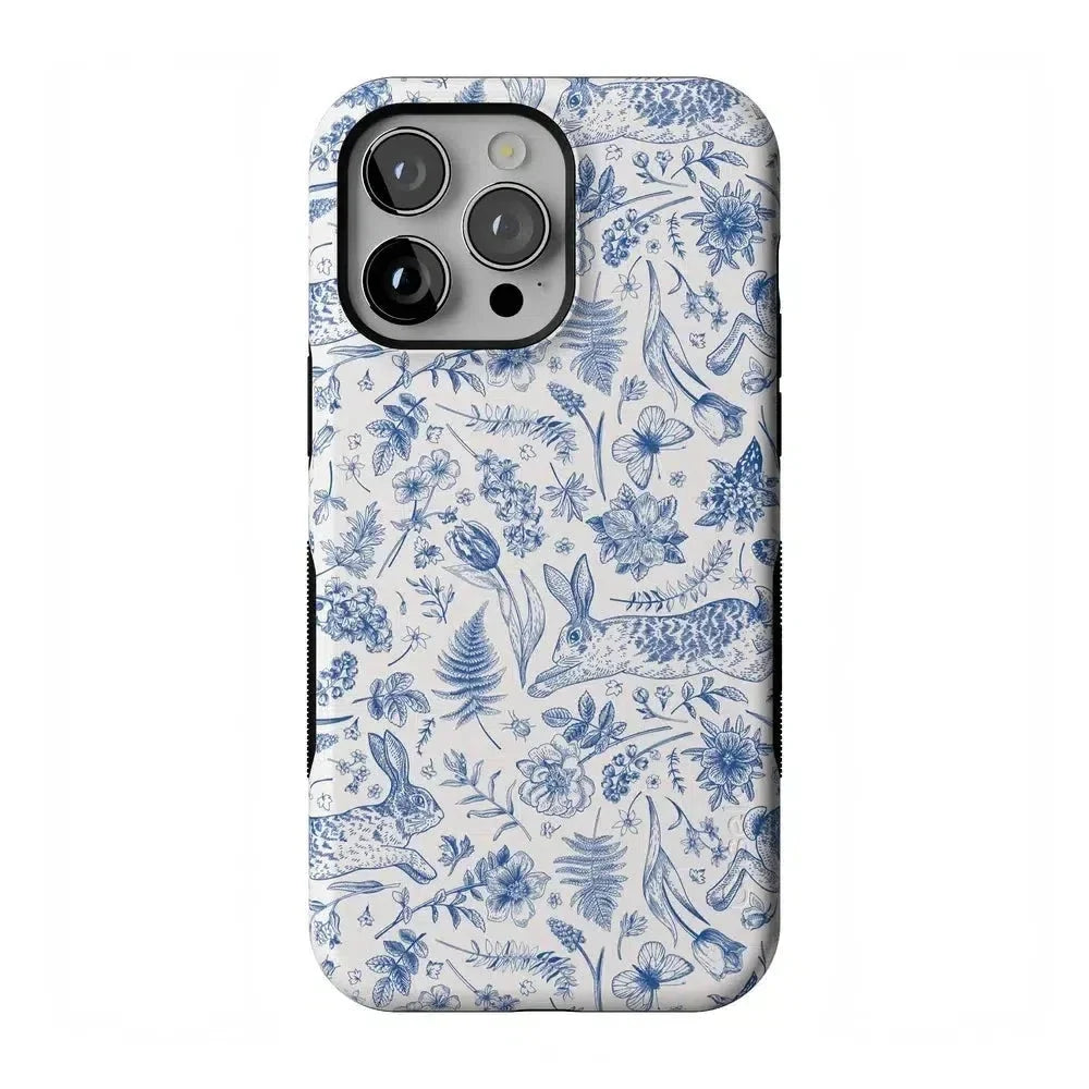 Hop & Bloom | Bunny Toile Case