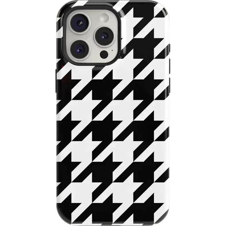 Houndstooth | High Contrast Design Case