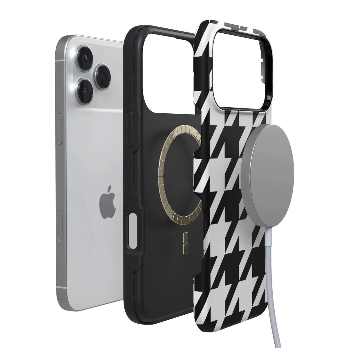 Houndstooth | High Contrast Design Case