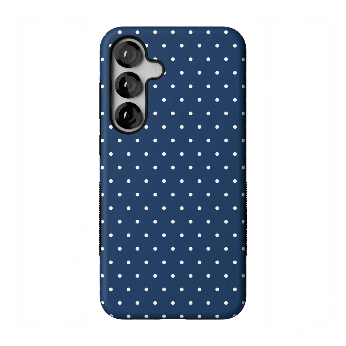 On the Dot | Navy Polka Dot Case
