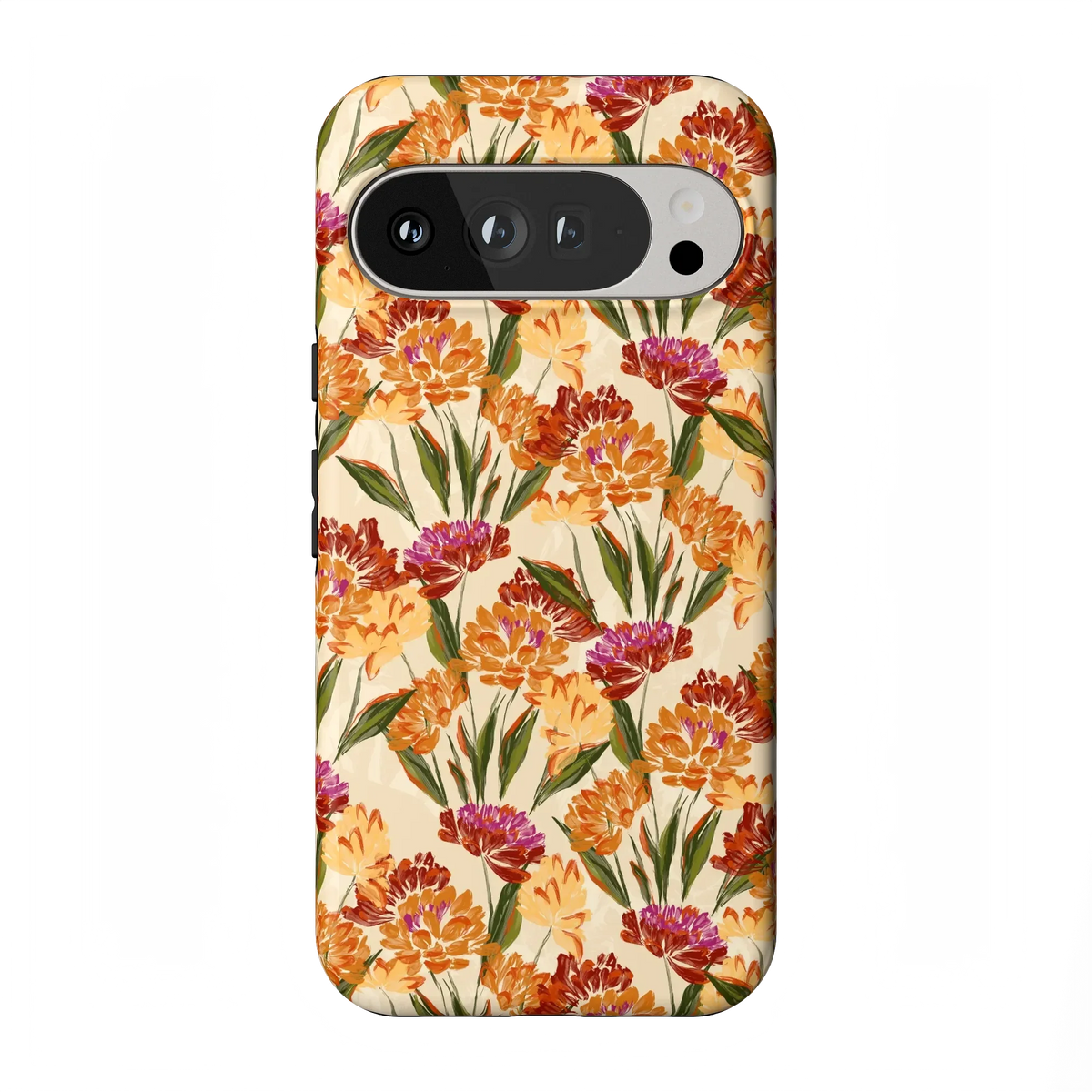 Cottage Blooms | Orange Hydrangeas Case