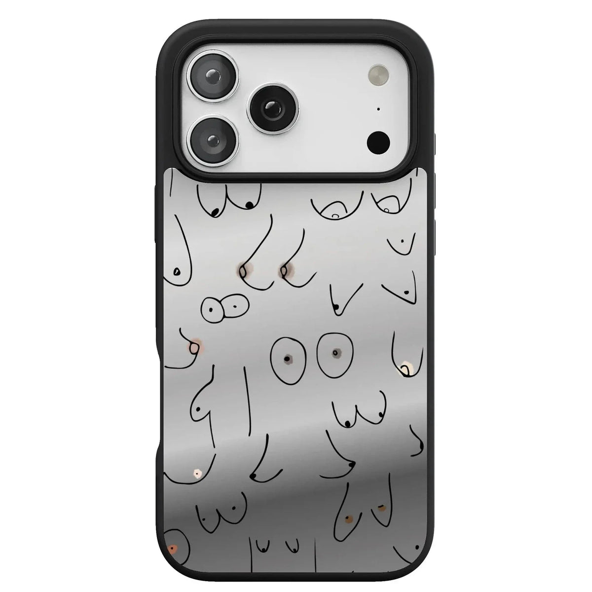 I'm With Her | Black & White Boobs Case