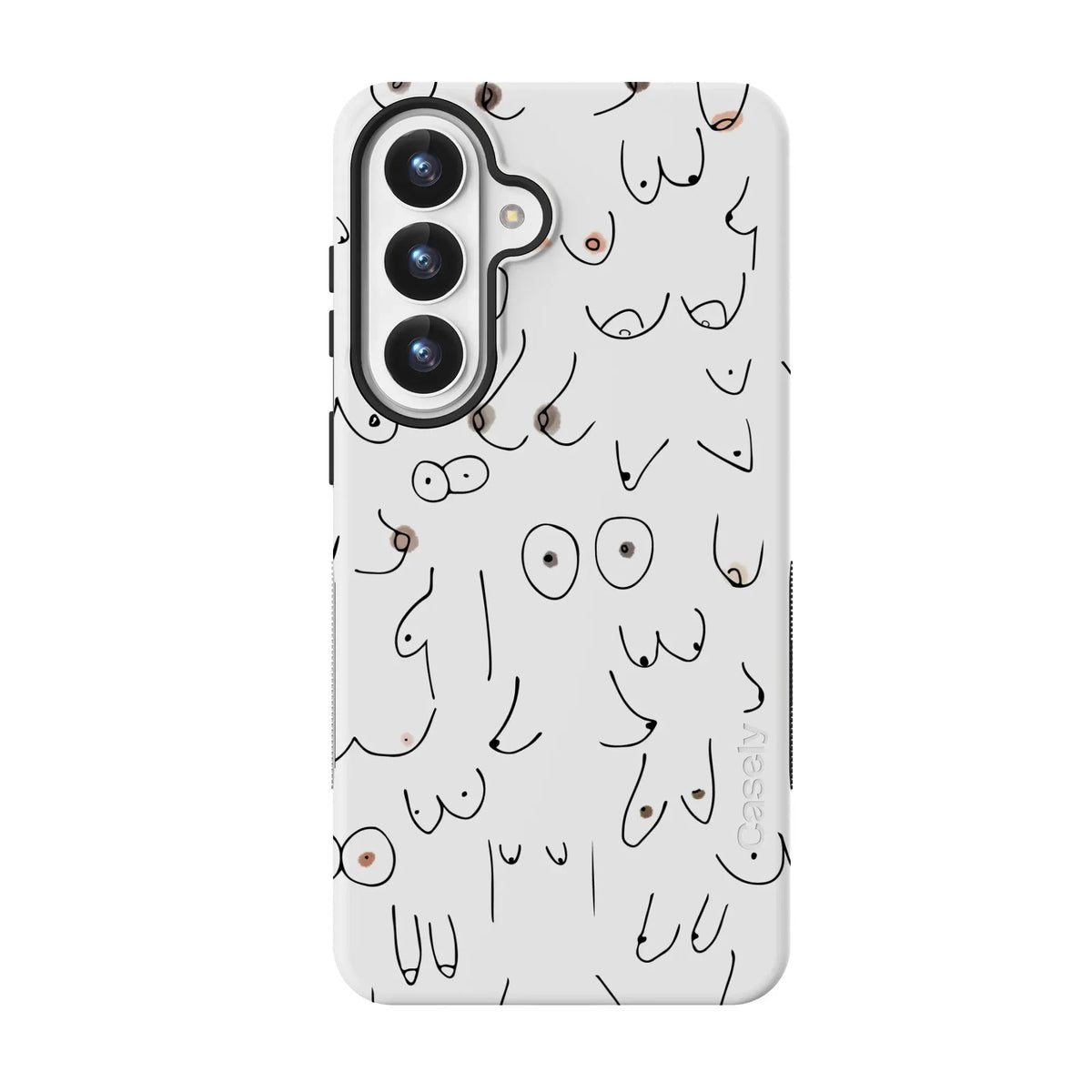 I'm With Her | Black & White Boobs Case