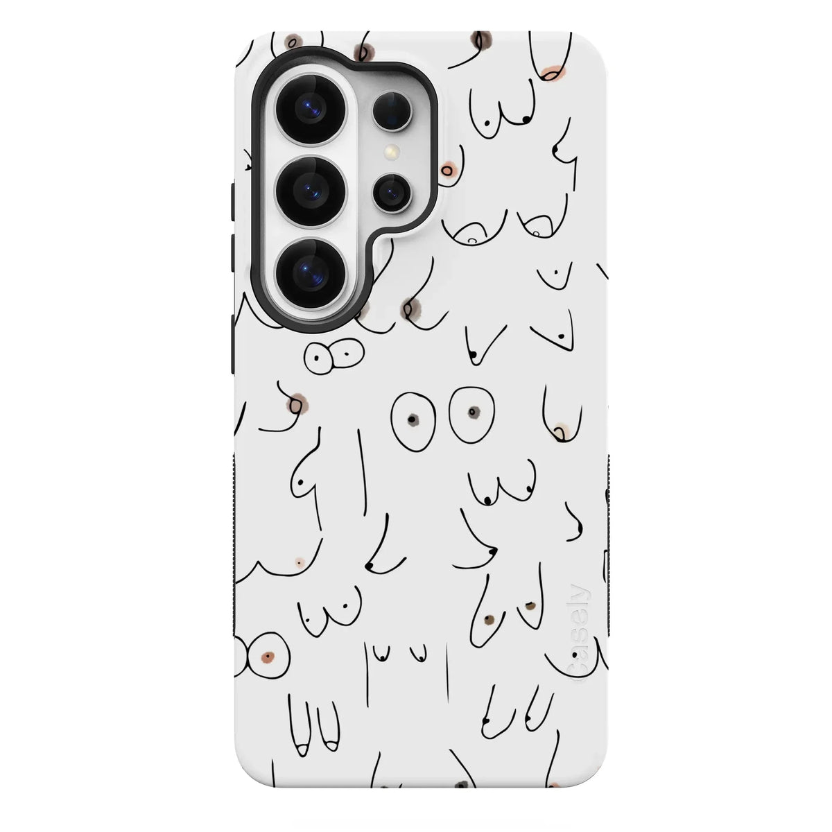 I'm With Her | Black & White Boobs Case