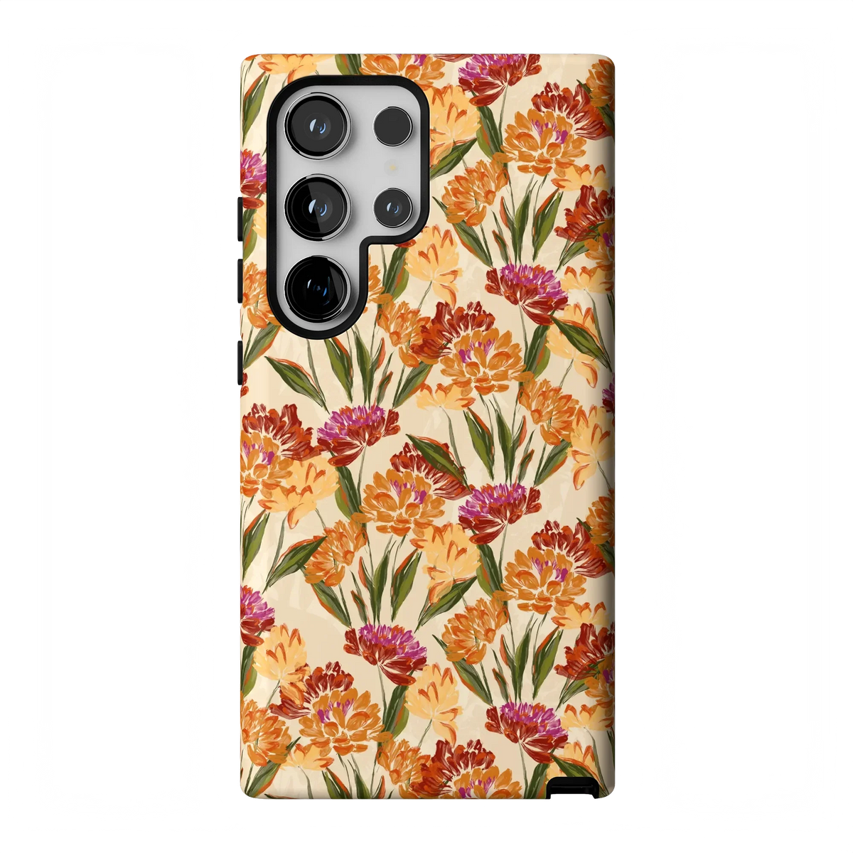 Cottage Blooms | Orange Hydrangeas Case