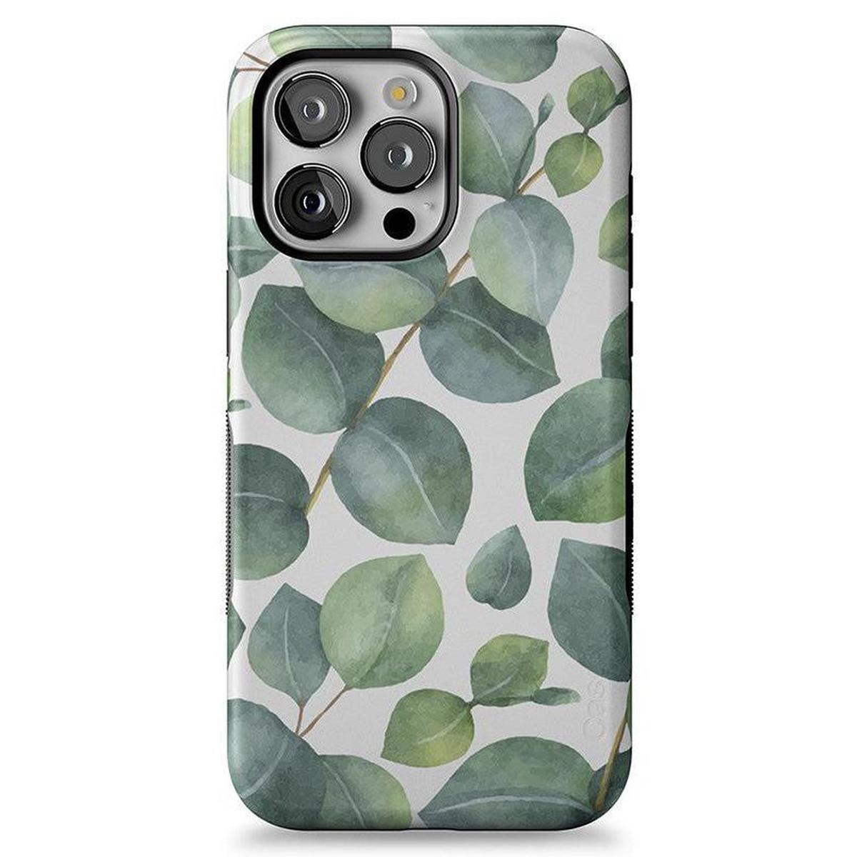 Leaf Me Alone | Green Floral Print Case