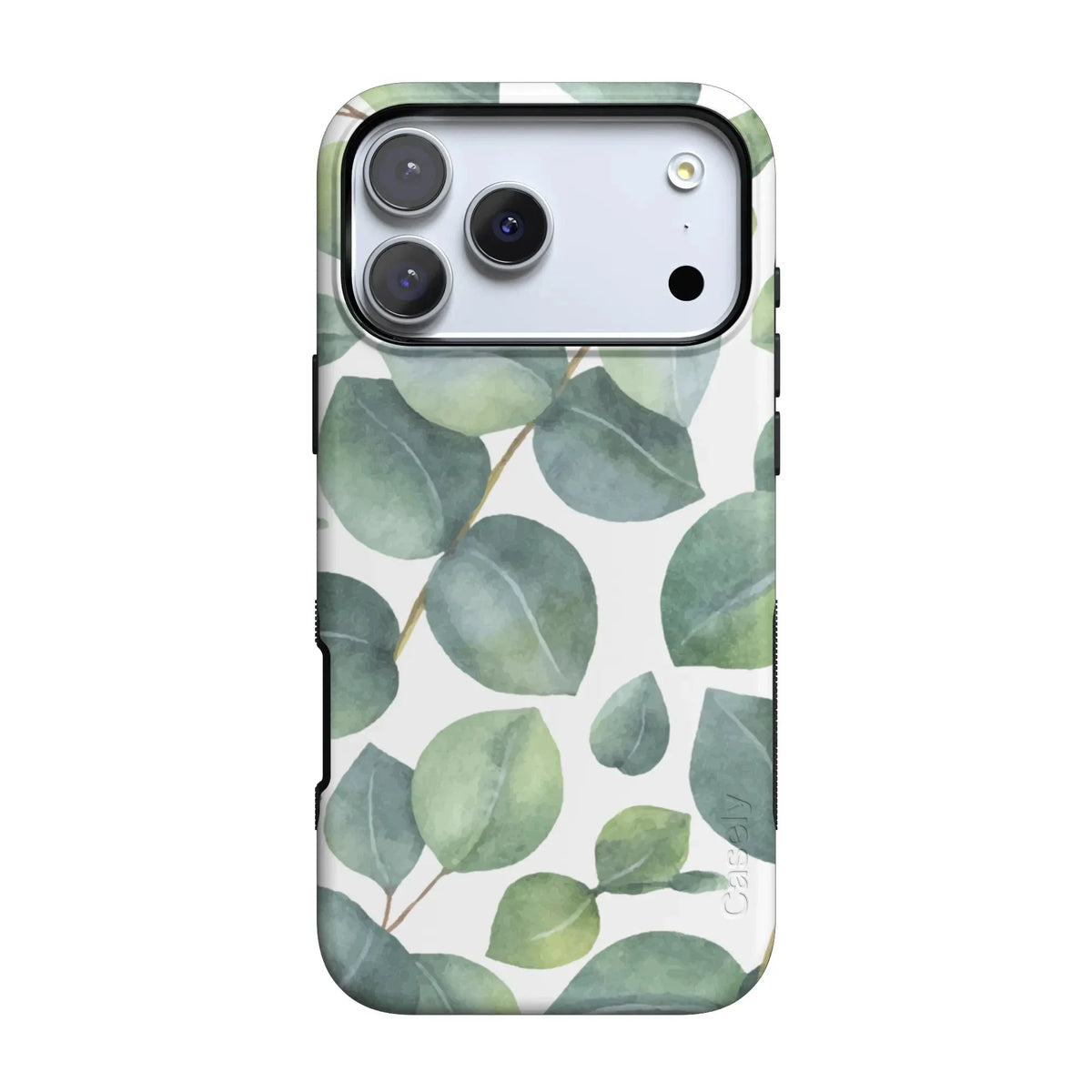 Leaf Me Alone | Green Floral Print Case