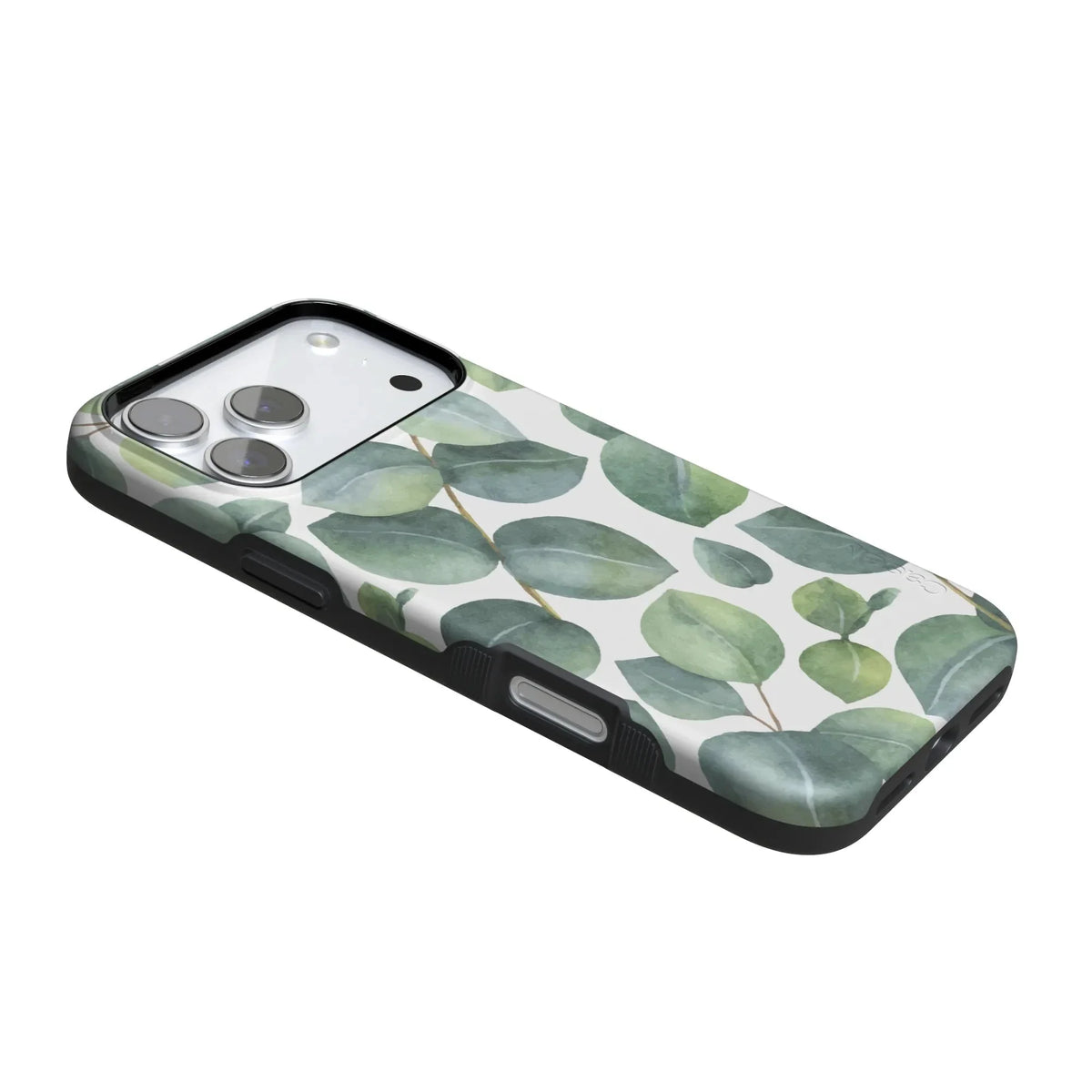 Leaf Me Alone | Green Floral Print Case