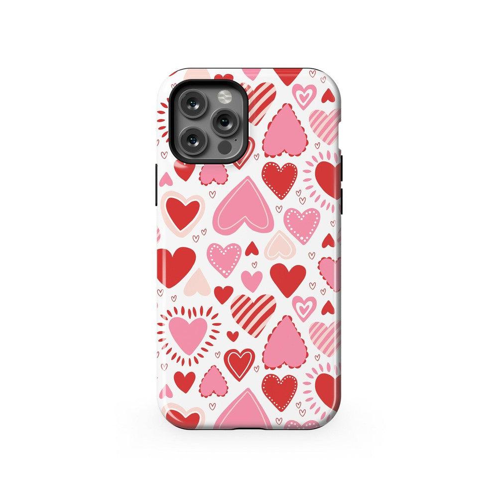 Love Struck | Heart Stickers Case