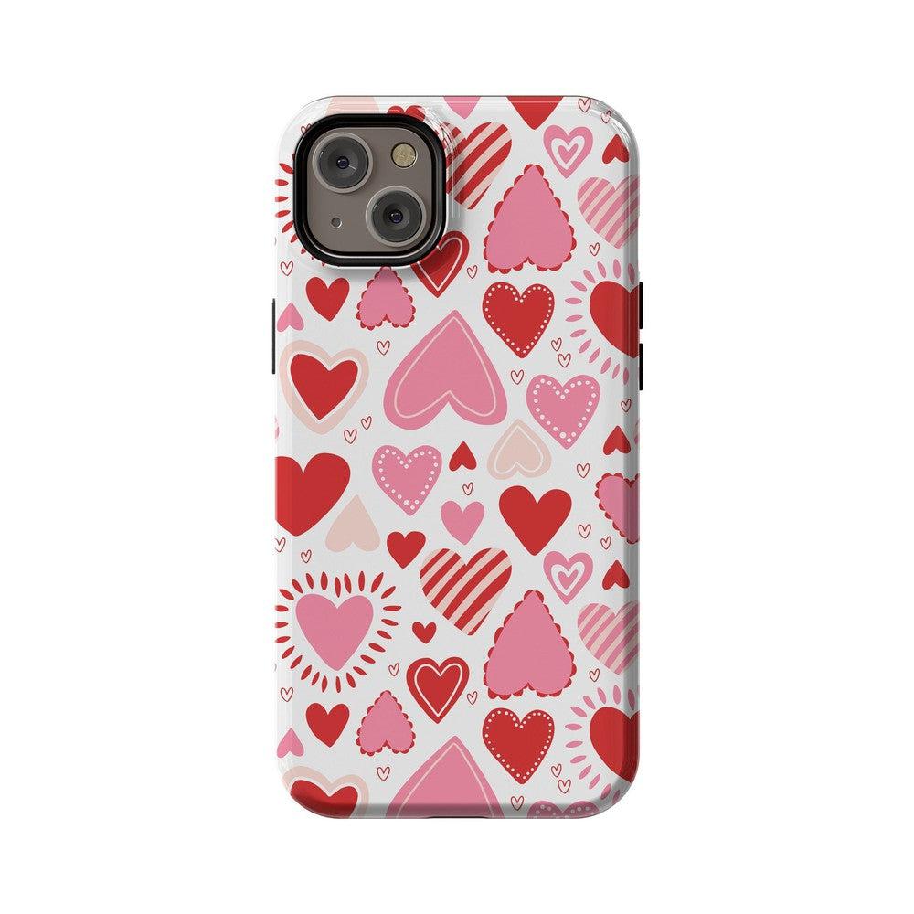 Love Struck | Heart Stickers Case