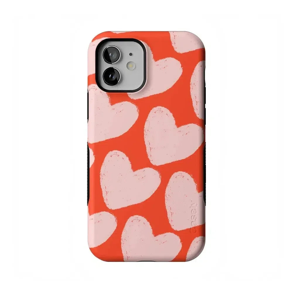Love You More | Heart Doodle Case