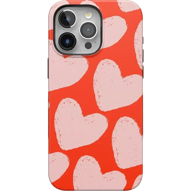 Love You More | Heart Doodle Case